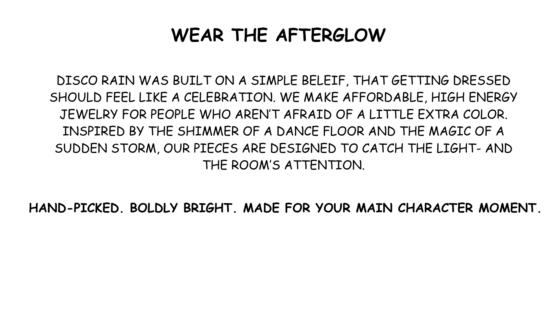 Wear the Afterglow